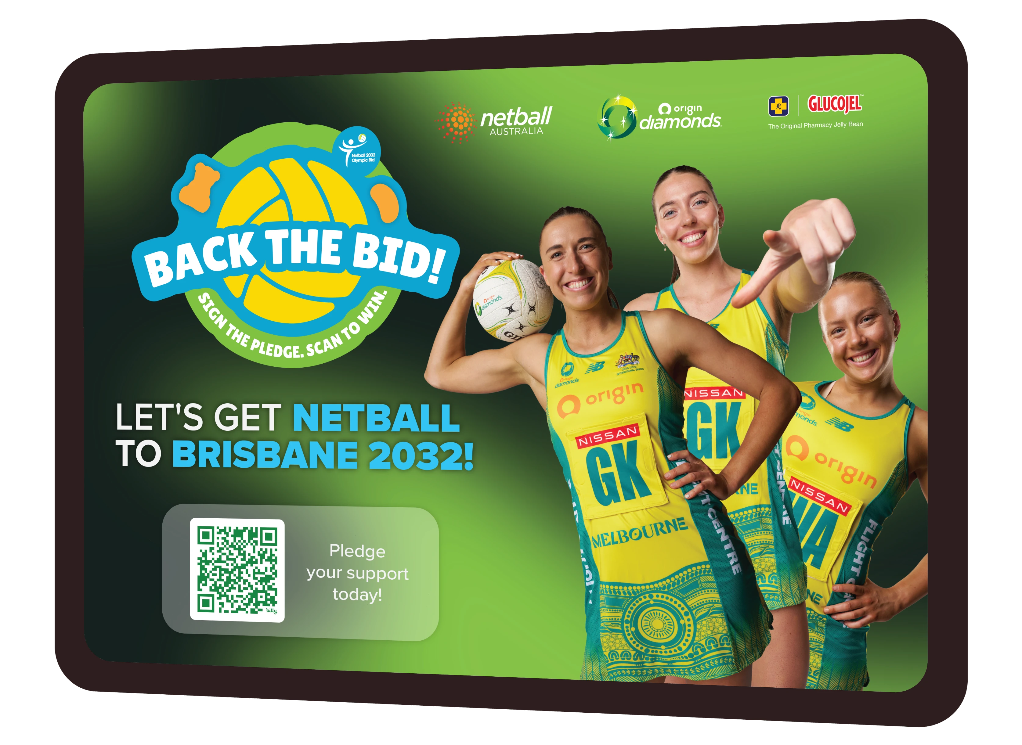 Back The Bid Counter Mat
